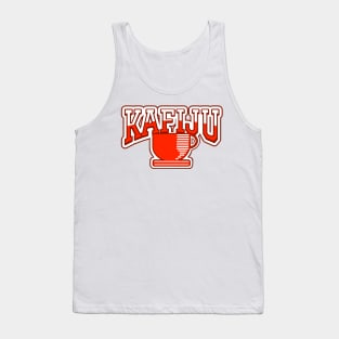 Kafiju Red Tank Top